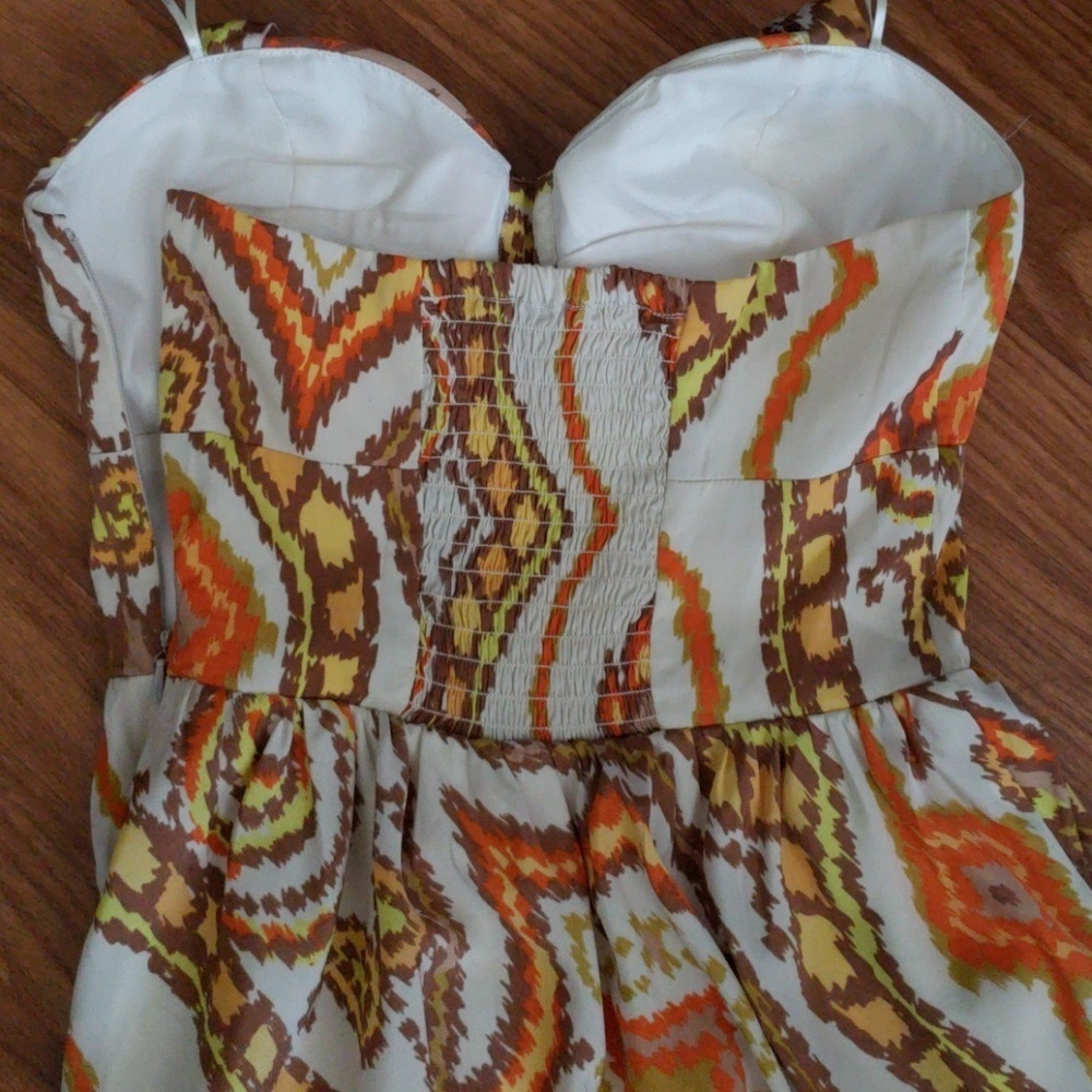 NEW GUESS MULTICOLOR DRESS SZ 2 - Picture 8 of 8